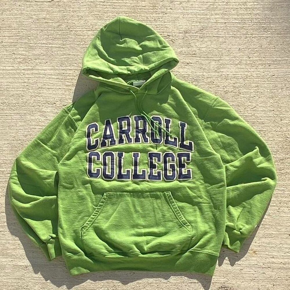 Champion Men's Green Hoodie